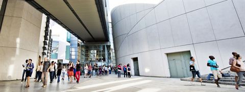 Entrée de la Cité de la musique