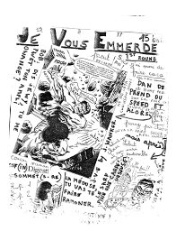 Je vous emmerde (Bruxelles), n°1, mars 1977 - DR