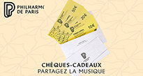 Chèques-cadeaux - Philharmonie de Paris 